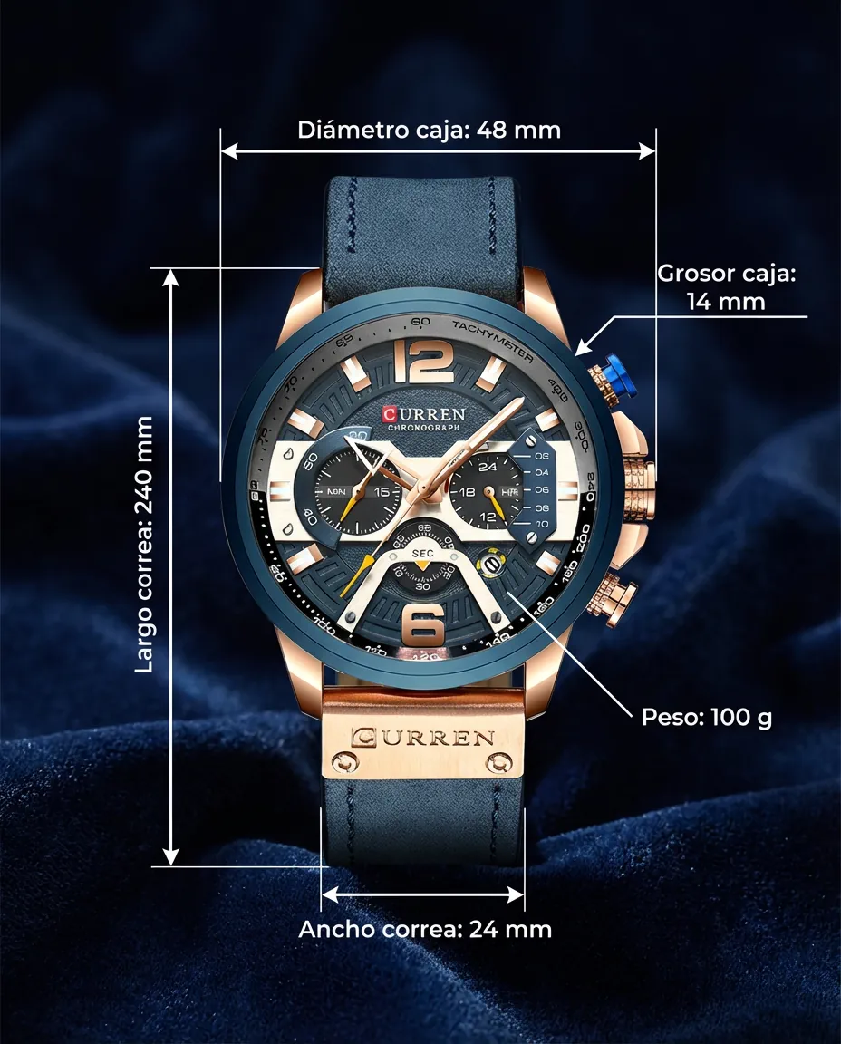 Medidas del CR APOLO: 48 mm de diámetro, 14 mm de grosor