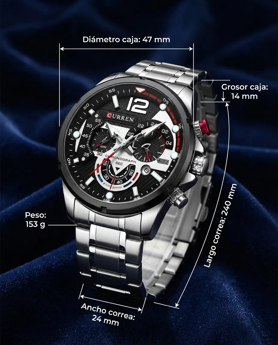 Medidas del CR IMOLA: 47 mm de diámetro, 14 mm de grosor