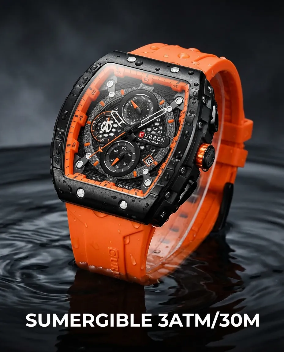 CR TITAN NARANJA sumergible hasta 30 metros