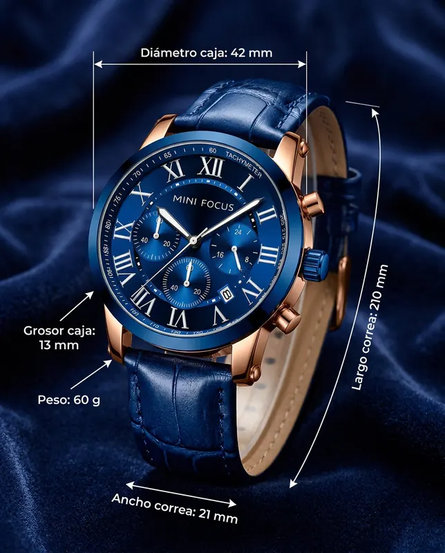 Medidas del MF MODENA: 42 mm de diámetro, 13 mm de grosor